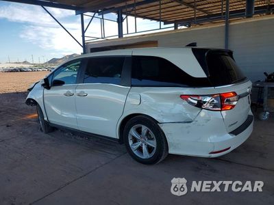 Drugie zdjęcie samochodu z przodu: 2019 HONDA ODYSSEY EXL VIN:5FNRL6H76KB102362 - miniatura