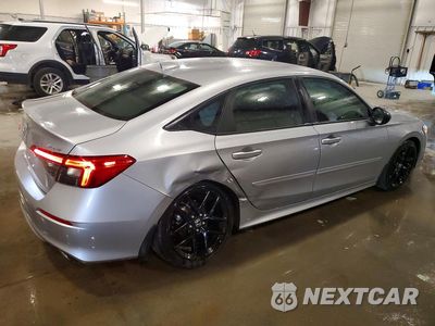 Trzecie zdjęcie samochodu z tyłu: 2023 HONDA CIVIC SPORT VIN:2HGFE2F53PH570978 - miniatura