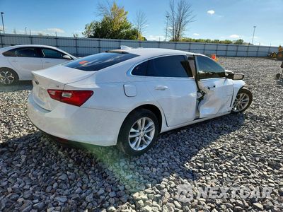 Trzecie zdjęcie samochodu z tyłu: 2018 CHEVROLET MALIBU LT VIN:1G1ZD5ST6JF210657 - miniatura
