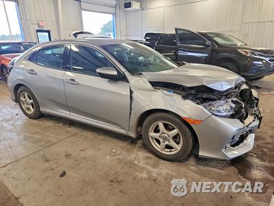 Czwarte zdjęcie samochodu z boku: 2017 HONDA CIVIC LX VIN:SHHFK7H2XHU202312 - miniatura