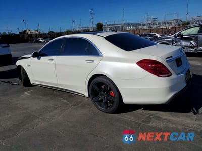Drugie zdjęcie samochodu z przodu: 2017 MERCEDES-BENZ S 63 AMG VIN:WDDUG7JB1HA301197 - miniatura