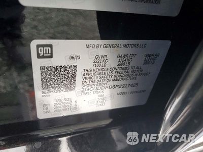 Zdjęcie 13 z 13 samochodu: 2023 CHEVROLET SILVERADO K1500 LT VIN:1GCUDDED6PZ317425 - miniatura