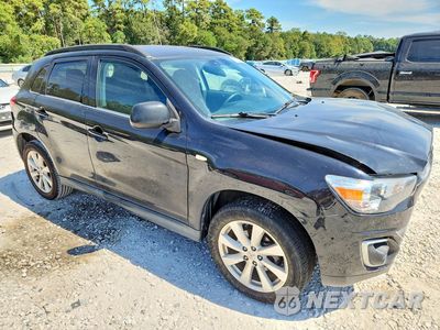 Czwarte zdjęcie samochodu z boku: 2014 MITSUBISHI OUTLANDER SPORT SE VIN:4A4AP4AU8EE030763 - miniatura