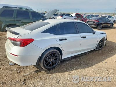 Trzecie zdjęcie samochodu z tyłu: 2023 HONDA CIVIC SPORT VIN:2HGFE2F53PH518296 - miniatura