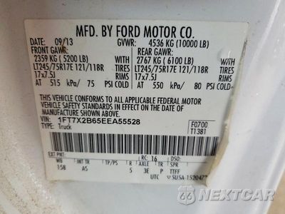 Zdjęcie 12 z 12 samochodu: 2014 FORD F250 SUPER DUTY VIN:1FT7X2B65EEA55528 - miniatura