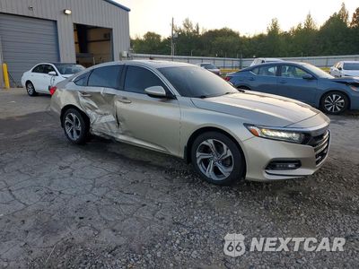 Czwarte zdjęcie samochodu z boku: 2018 HONDA ACCORD EX VIN:1HGCV1F49JA253569 - miniatura