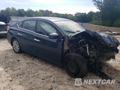 Czwarte zdjęcie samochodu z boku: 2014 NISSAN SENTRA SV VIN:3N1AB7AP7EL675599 - miniatura