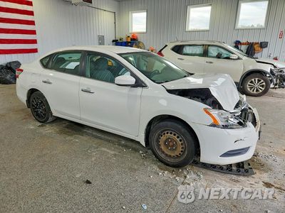 Czwarte zdjęcie samochodu z boku: 2015 NISSAN SENTRA S VIN:3N1AB7AP7FY233040 - miniatura