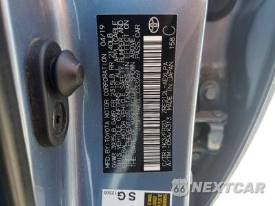 Zdjęcie 12 z 12 samochodu: 2020 TOYOTA COROLLA LE VIN:JTDEPRAE0LJ033269 - miniatura
