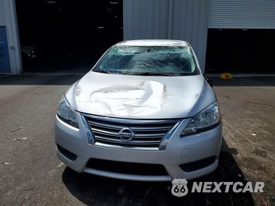 Piąte zdjęcie samochodu w środku: 2014 NISSAN SENTRA S VIN:3N1AB7AP0EY256481 - miniatura