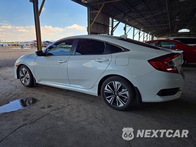 Drugie zdjęcie samochodu z przodu: 2018 HONDA CIVIC EXL VIN:JHMFC1F75JX007772 - miniatura