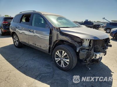 Czwarte zdjęcie samochodu z boku: 2019 NISSAN PATHFINDER SV VIN:5N1DR2MN7KC639854 - miniatura