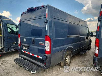 Trzecie zdjęcie samochodu z tyłu: 2021 RAM PROMASTER 3500 DELIVERY VAN VIN:3C6MRVJGXME586940 - miniatura