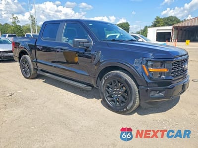 Czwarte zdjęcie samochodu z boku: 2025 FORD F150 STX VIN:1FTEW2KP3SKD09589 - miniatura