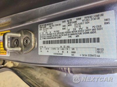 Zdjęcie 13 z 13 samochodu: 2022 FORD ESCAPE SE VIN:1FMCU0G63NUB12587 - miniatura
