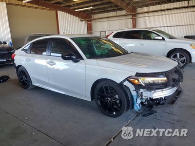 Czwarte zdjęcie samochodu z boku: 2022 HONDA CIVIC SPORT VIN:2HGFE2F52NH528833 - miniatura