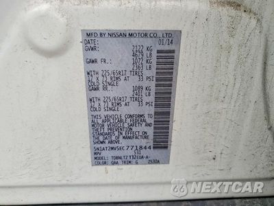 Zdjęcie 13 z 13 samochodu: 2014 NISSAN ROGUE SV VIN:5N1AT2MV5EC771844 - miniatura