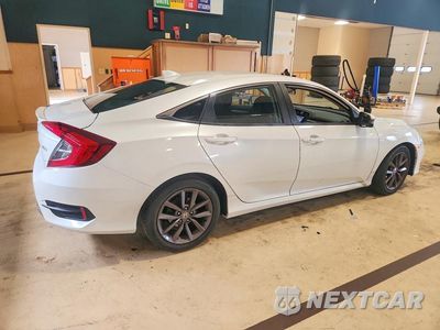 Trzecie zdjęcie samochodu z tyłu: 2020 HONDA CIVIC EX VIN:19XFC1F32LE201869 - miniatura