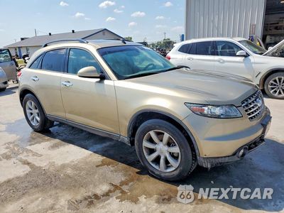 Czwarte zdjęcie samochodu z boku: 2005 INFINITI FX35 BASE VIN:JNRAS08W65X220037 - miniatura