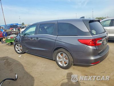 Drugie zdjęcie samochodu z przodu: 2018 HONDA ODYSSEY EX VIN:5FNRL6H55JB101748 - miniatura