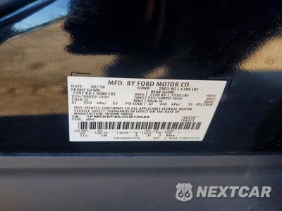 Zdjęcie 13 z 13 samochodu: 2018 FORD EXPLORER LIMITED VIN:1FM5K8F86JGB10549 - miniatura