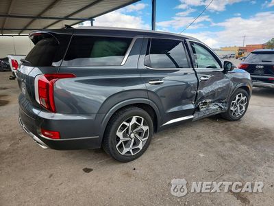 Trzecie zdjęcie samochodu z tyłu: 2022 HYUNDAI PALISADE CALLIGRAPHY VIN:KM8R74HE1NU487571 - miniatura