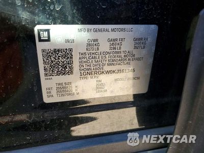 Zdjęcie 13 z 13 samochodu: 2019 CHEVROLET TRAVERSE LT VIN:1GNERGKW0KJ161345 - miniatura