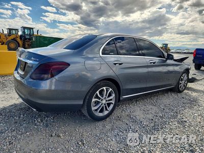 Trzecie zdjęcie samochodu z tyłu: 2017 MERCEDES-BENZ C 300 4MATIC VIN:55SWF4KB1HU222072 - miniatura
