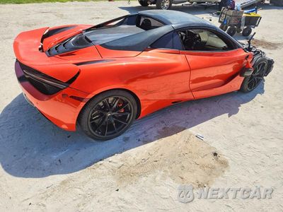 Trzecie zdjęcie samochodu z tyłu: 2020 MCLAREN AUTOMOTIVE 720S VIN:SBM14FCAXLW004999 - miniatura