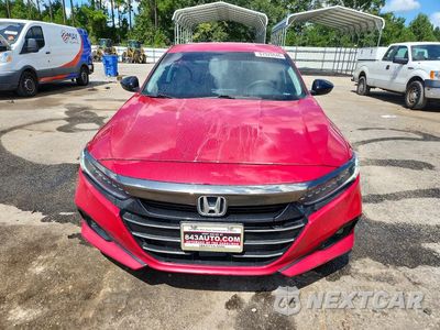 Piąte zdjęcie samochodu w środku: 2021 HONDA ACCORD SPORT SE VIN:1HGCV1F42MA003160 - miniatura