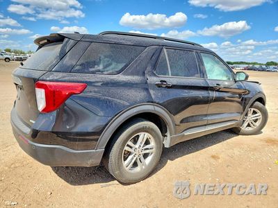 Trzecie zdjęcie samochodu z tyłu: 2020 FORD EXPLORER XLT VIN:1FMSK7DH6LGC27986 - miniatura