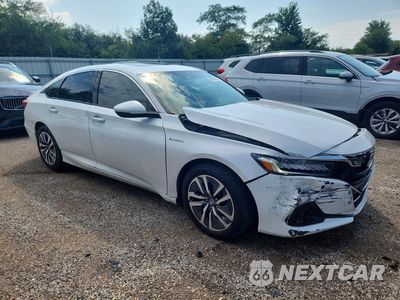 Czwarte zdjęcie samochodu z boku: 2022 HONDA ACCORD TOURING HYBRID VIN:1HGCV3F93NA031347 - miniatura