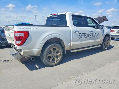 Trzecie zdjęcie samochodu z tyłu: 2023 FORD F150 SUPERCREW VIN:1FTEW1C5XPKF38124 - miniatura