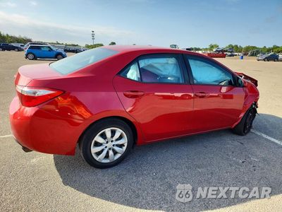 Trzecie zdjęcie samochodu z tyłu: 2016 TOYOTA COROLLA LE VIN:2T1BURHE7GC693375 - miniatura