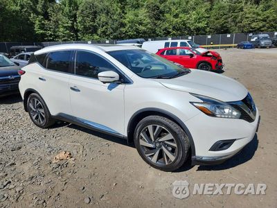 Czwarte zdjęcie samochodu z boku: 2017 NISSAN MURANO PLATINUM VIN:5N1AZ2MH6HN141476 - miniatura