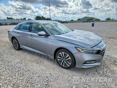 Czwarte zdjęcie samochodu z boku: 2019 HONDA ACCORD HYBRID EXL VIN:1HGCV3F54KA001234 - miniatura