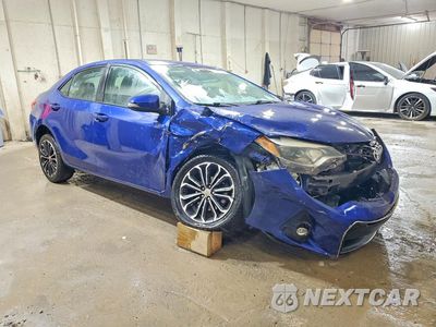 Czwarte zdjęcie samochodu z boku: 2015 TOYOTA COROLLA S PLUS VIN:2T1BURHE7FC390014 - miniatura