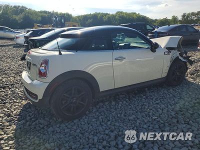 Trzecie zdjęcie samochodu z tyłu: 2013 MINI COOPER COUPE S VIN:WMWSX3C54DT409018 - miniatura