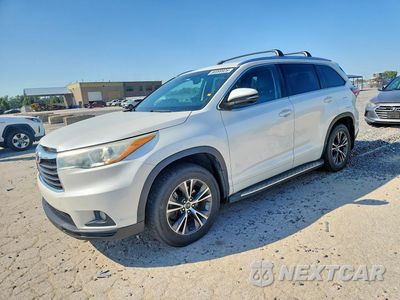 2016 TOYOTA HIGHLANDER XLE 5TDJKRFH6GS328370 - główne zdjęcie licytacji z USA - miniatura