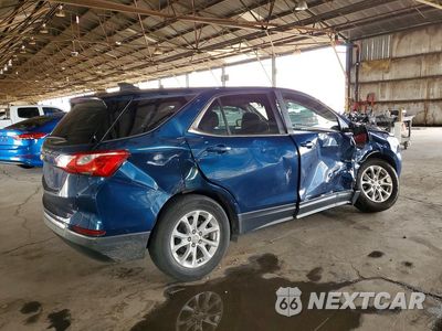 Trzecie zdjęcie samochodu z tyłu: 2021 CHEVROLET EQUINOX LT VIN:3GNAXKEV3ML355082 - miniatura