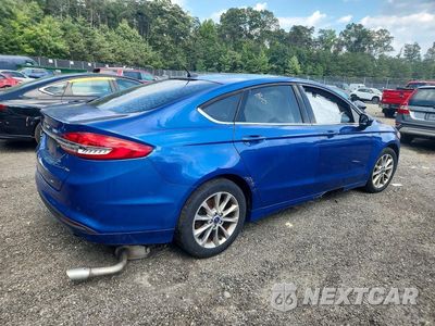Trzecie zdjęcie samochodu z tyłu: 2017 FORD FUSION SE VIN:3FA6P0H75HR392773 - miniatura