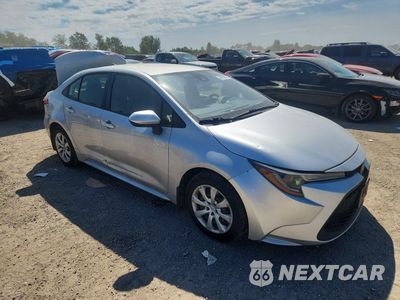 Czwarte zdjęcie samochodu z boku: 2020 TOYOTA COROLLA LE VIN:JTDEPRAE0LJ007125 - miniatura
