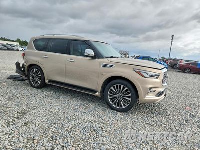 Czwarte zdjęcie samochodu z boku: 2018 INFINITI QX80 BASE VIN:JN8AZ2NC5J9440337 - miniatura
