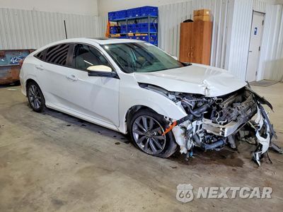 Czwarte zdjęcie samochodu z boku: 2020 HONDA CIVIC EXL VIN:19XFC1F70LE013144 - miniatura