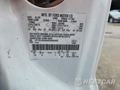Zdjęcie 12 z 12 samochodu: 2009 FORD F250 SUPER DUTY VIN:1FTSX20549EB00582 - miniatura