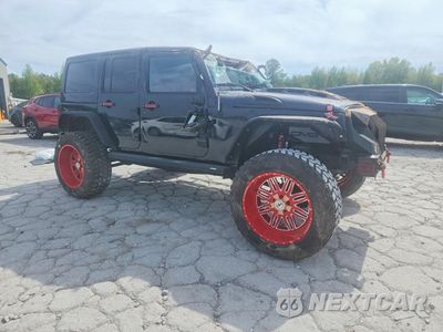 Czwarte zdjęcie samochodu z boku: 2018 JEEP WRANGLER UNLIMITED SPORT VIN:1C4HJWDG2JL920867 - miniatura