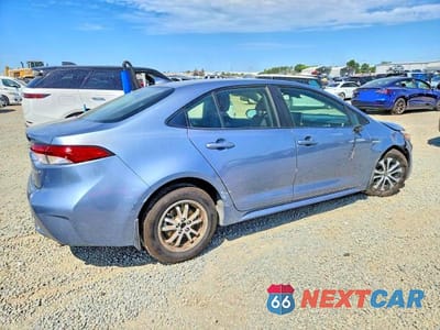 Trzecie zdjęcie samochodu z tyłu: 2020 TOYOTA COROLLA LE VIN:JTDEBRBE7LJ003473 - miniatura