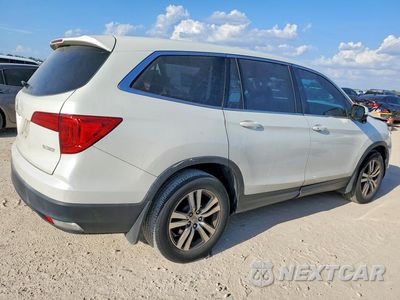 Trzecie zdjęcie samochodu z tyłu: 2018 HONDA PILOT EX VIN:5FNYF5H33JB020050 - miniatura