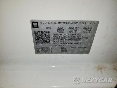 Zdjęcie 12 z 12 samochodu: 2018 CHEVROLET SILVERADO K1500 LT VIN:3GCUKREC8JG319520 - miniatura