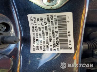 Zdjęcie 12 z 12 samochodu: 2016 HONDA CIVIC EXL VIN:19XFC1F70GE221465 - miniatura